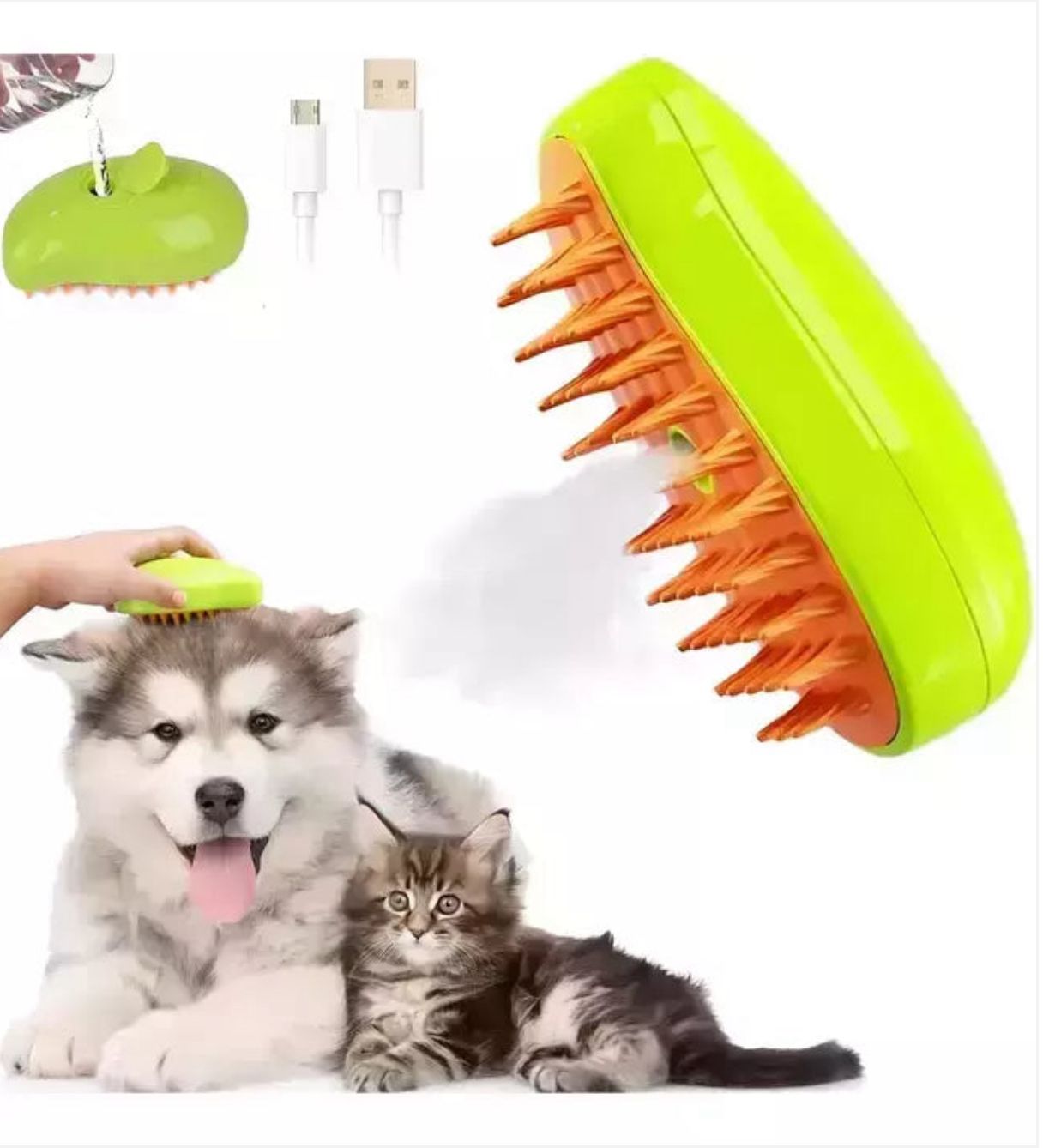 CEPILLO A VAPOR PARA MASCOTAS🐾